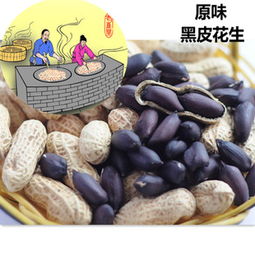 黑花生 铁锅原味炒熟，办公休闲的健康之选